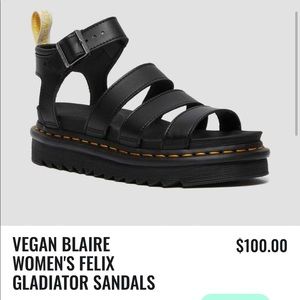 NEW Dr. Martens VEGAN Blaire Women’s Sandals s 7